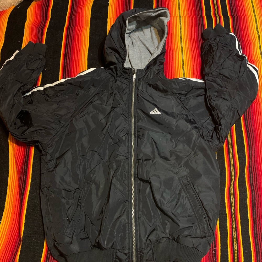 Boy’s adidas Reversible hooded jacket